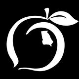 Peach State Pride Logo Sticker
