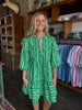 FINAL SALE - Riley Garden Lace Green Mini Dress