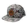 Leather Patch PF Flat Brim Hat