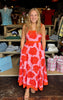 Lily Midi Dress Pink