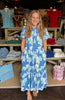 Jema Orchid Revere Blue Dress