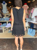 Charlene Embroidery Mini Skirt Black