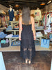 Black Eyelet Lace Tube Dress