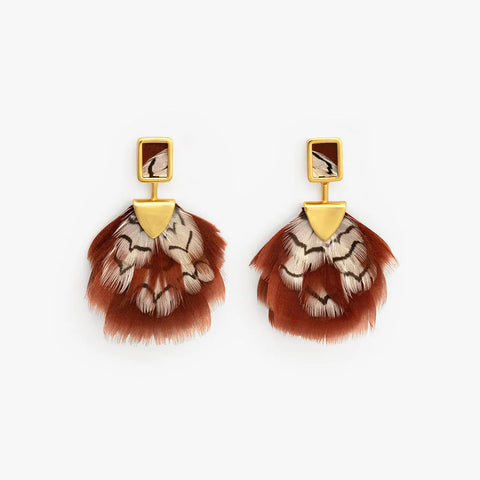 Brackish - Triangle Drop Earring